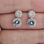 Brinco Com Zircônia Dourado 