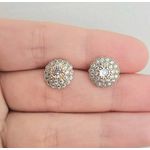 Brinco Com Zircônia Dourado 