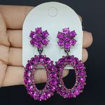 Brinco Grafite Rosa 