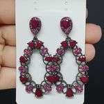 Brinco Grafite Rosa 
