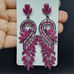 Brinco Grafite Rosa 