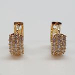 Mini Argola Semi Joia Ouro 