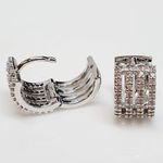 Mini Argola Semi Joia Ródio 