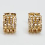 Mini Argola Semi Joia Ouro 