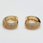 Mini Argola Semi Joia Ouro 