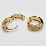 Mini Argola Semi Joia Ouro 