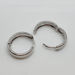 Mini Argola Semi Joia Prata 