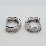 Mini Argola Semi Joia Ródio 