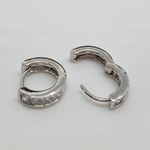Mini Argola Semi Joia Ródio 