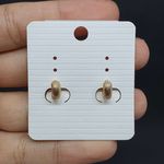 Mini Argola Semi Joia Ouro 