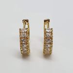 Argola Semi Joia Ouro 