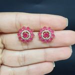 Brinco Semi Joia Isis Ouro Rosa