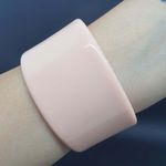 Bracelete Acrílico Mesclado Rosa 