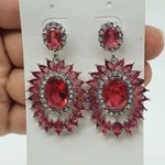 Brinco Prata Rosa