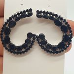 Brinco Prata Preto 
