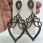 Brinco De Festa Dourado Preto 