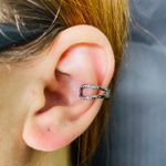 Piercing Fake Zircônia Grafite 