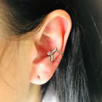 Piercing Fake Zircônia Grafite 