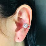Piercing Fake Zircônia Prata 