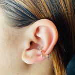 Piercing Fake (Uma Unidade) Zircônia Dourado 