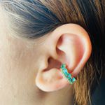Piercing Fake (Uma Unidade) Zircônia Dourado Acqua 