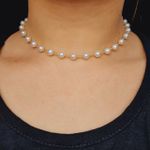 Colar Folheado a Ouro Pérolas 