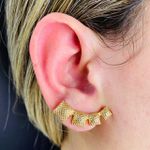 Brinco Ear Cuff Dourado 