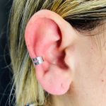 Piercing Fake (Uma Unidade) Folheado a Prata 925 