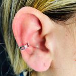 Piercing Fake (Uma Unidade) Folheado a Prata 925 