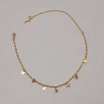 Colar Folheado a Ouro 18K Estrelas 