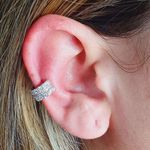 Piercing Fake (Uma Unidade) Zircônia Prata 