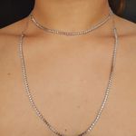 Colar Folheado A Prata 925 Riviera 