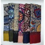 Lenço Atacado Estampa Indiana Viscose 12 peças