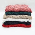 Lenço Gola Atacado Chenille Aveludado 12 peças