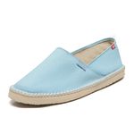 alpargatas espadrilhe tradicional chazz lona azul sky feminino