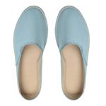 alpargatas espadrilhe tradicional chazz lona azul sky feminino
