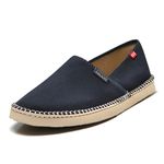 alpargatas espadrilhe tradicional chazz lona marinho unissex
