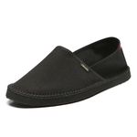 alpargatas espadrilhe tradicional chazz lona preto total unissex