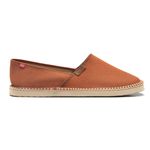 alpargatas espadrilhe tradicional chazz lona terracota unissex