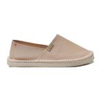 alpargatas espadrilhe tradicional chazz couro fly nude feminino