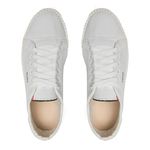 linha sapatênis sapatilha sneaker chazz - lona premium - branco