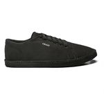linha sapatênis sapatilha sneaker chazz - lona premium all black 