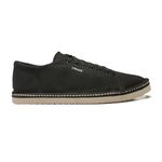 linha sapatênis sapatilha sneaker chazz - lona premiun - preto unissex