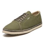 linha sapatênis sapatilha sneaker chazz - lona premium verde militar