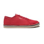 linha sapatênis sapatilha sneaker chazz - lona premium vermelho ferrari