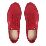 linha sapatênis sapatilha sneaker chazz - lona premium vermelho ferrari