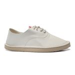 tenis espadrille casual chazz couro fly branco 