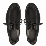 tenis espadrille cacareco chazz couro preto all black