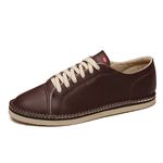 linha sapatênis sapatilha sneaker chazz couro napa café