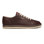 linha sapatênis sapatilha sneaker chazz couro napa café